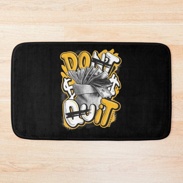 Item preview, Don’t Quit – Bold Motivational Graffiti | Gym & Streetwear Inspiration Quote designed and sold by SkullVibe Collective.