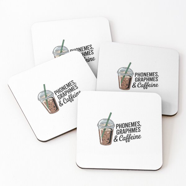 Item preview, Phonemes Graphemes and Caffeine Reading Specialist Teacher  designed and sold by lilLilaBatArt.
