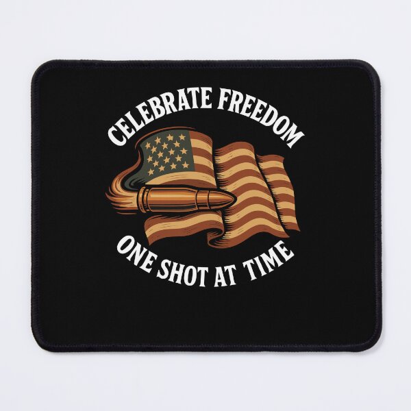 Item preview, Celebrate Freedom One Shot At Time Hunting designed and sold by LuminOrb.