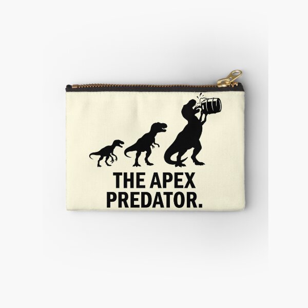 Item preview, The Apex Predator Evolution - T-Rex Drinking Beer Keg Silhouette designed and sold by Imaginationbeyond.