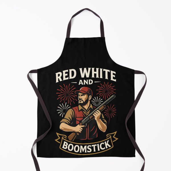 Item preview, Red White And Boomstick Hunting 4th of July designed and sold by LuminOrb.