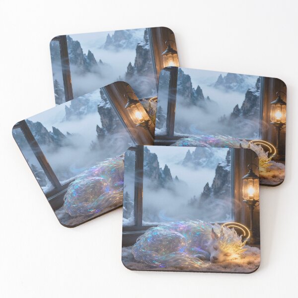 Item preview, Snowy Slumber Beast - Winter Dream designed and sold by KAMOCHI Art.