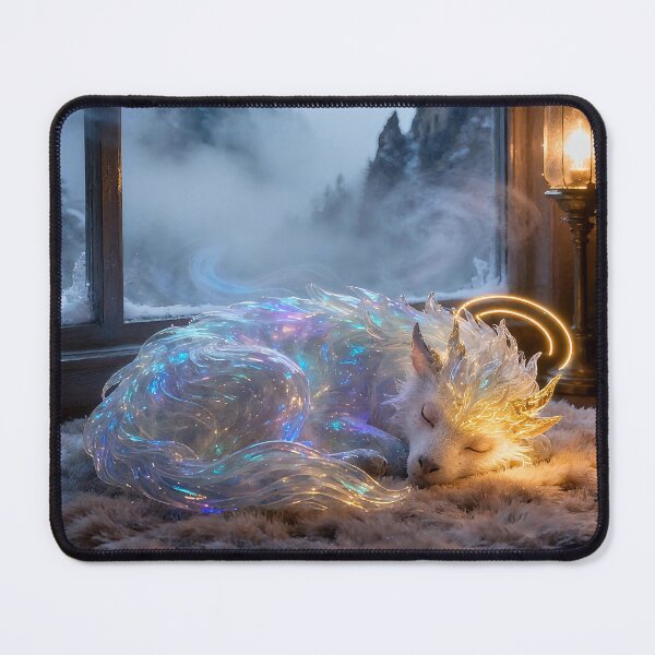 Item preview, Snowy Slumber Beast - Winter Dream designed and sold by KAMOCHI Art.