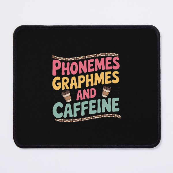 Item preview, Phonemes Graphemes and Caffeine Reading Teacher Groovy Lover2  designed and sold by lilLilaBatArt.