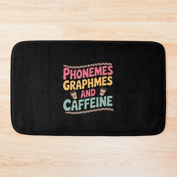 Item preview, Phonemes Graphemes and Caffeine Reading Teacher Groovy Lover2  designed and sold by lilLilaBatArt.