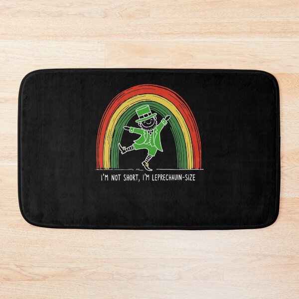 Item preview, Leprechaun Size I'm Not Short Rainbow Fun designed and sold by LuminOrb.
