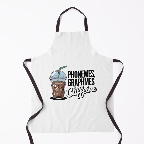 Item preview, Phonemes Graphemes and Caffeine Coffee Lover Reading Teache  designed and sold by lilLilaBatArt.