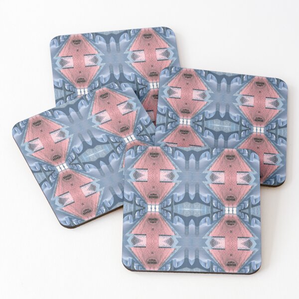 Item preview, Alien Faces Inverted Photo Pattern designed and sold by vallisrowe.