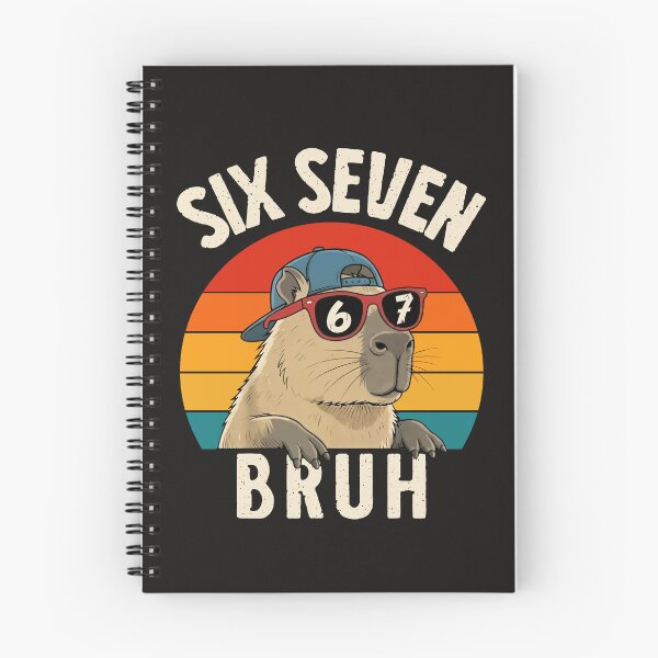 Item preview, Six Seven Bruh Capybara Meme Sunglasses Funny Animal 67 designed and sold by ArmyAbodo.