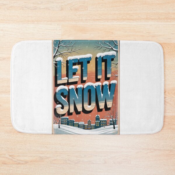 Item preview, Let it Snow designed and sold by Markoni's Bazaar.