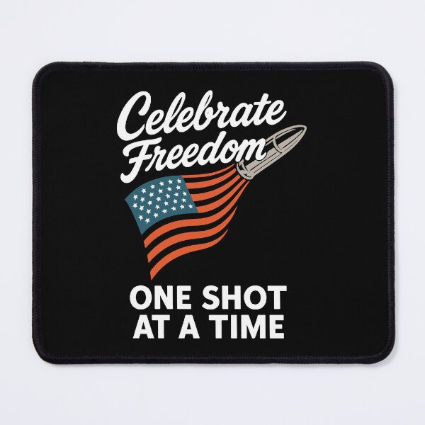 Item preview, Celebrate Freedom One Shot At A Time Hunting 4th designed and sold by LuminOrb.