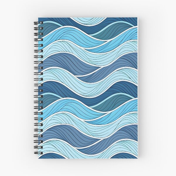 Item preview, Blue Wave Pattern designed and sold by trendspatterns.