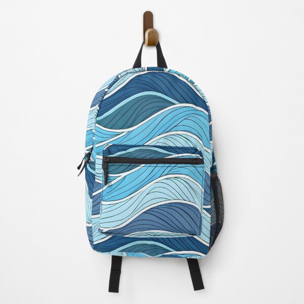 Item preview, Blue Wave Pattern designed and sold by trendspatterns.