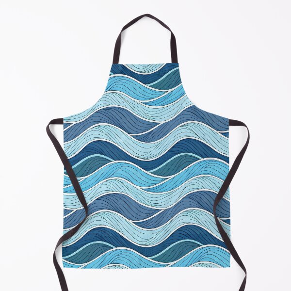 Item preview, Blue Wave Pattern designed and sold by trendspatterns.