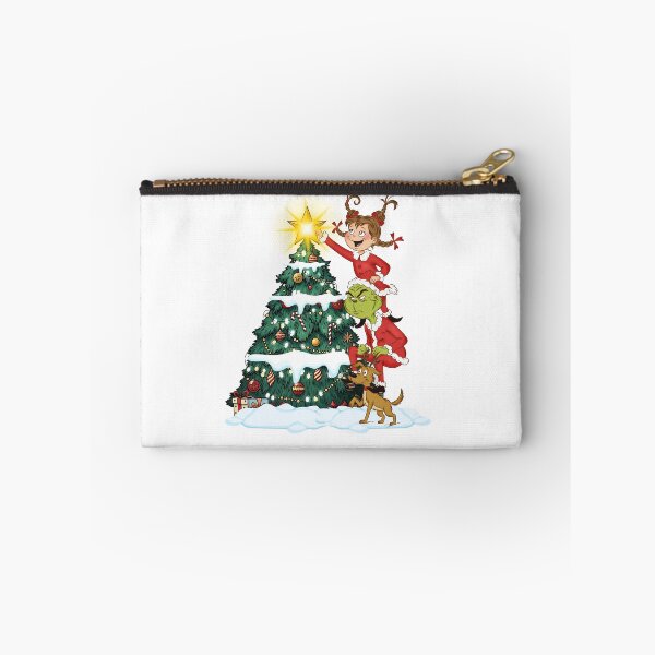 Item preview, Grinch and Cindy Lou decorating a Christmas Tree designed and sold by crizzysketch.