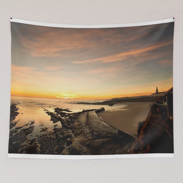 Item preview, Cullercoats Bay Sunrise designed and sold by Violaman.