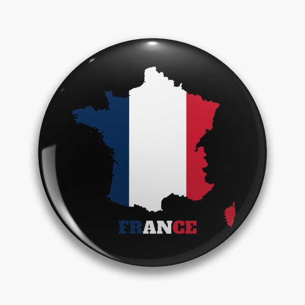 Item preview, France Flag map design designed and sold by BasbiArt.