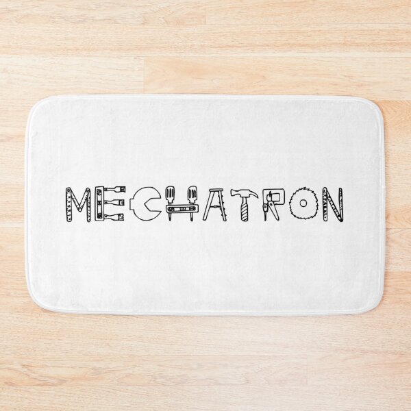 Item preview, MECHATRON Minimal Tech Typography Design designed and sold by TorqueThread.