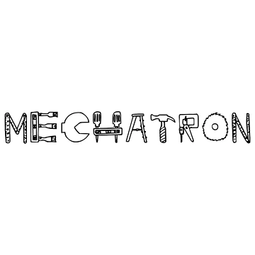 Artwork thumbnail, MECHATRON Minimal Tech Typography Design by TorqueThread