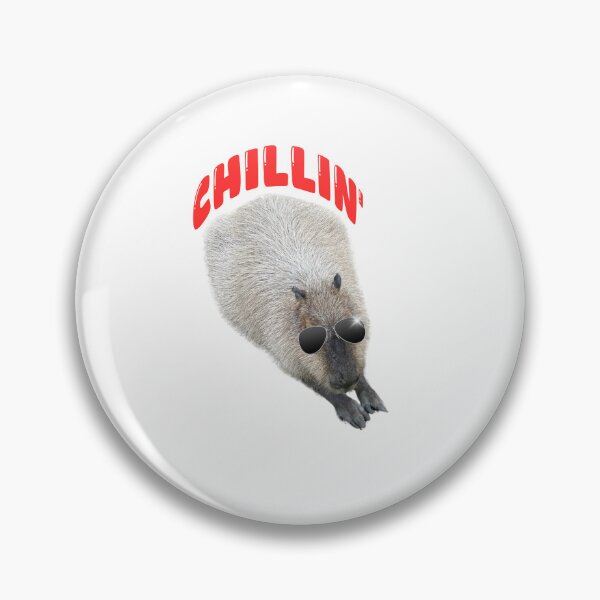 Item preview, Chillin' Capybara With Sunglasses Sticker designed and sold by Ellie246810.