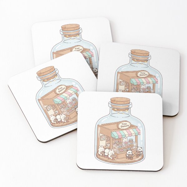 Item preview, Donut shop tiny terrarium cottagecore aesthetic kawaii cute designed and sold by CheeseBlueprint.