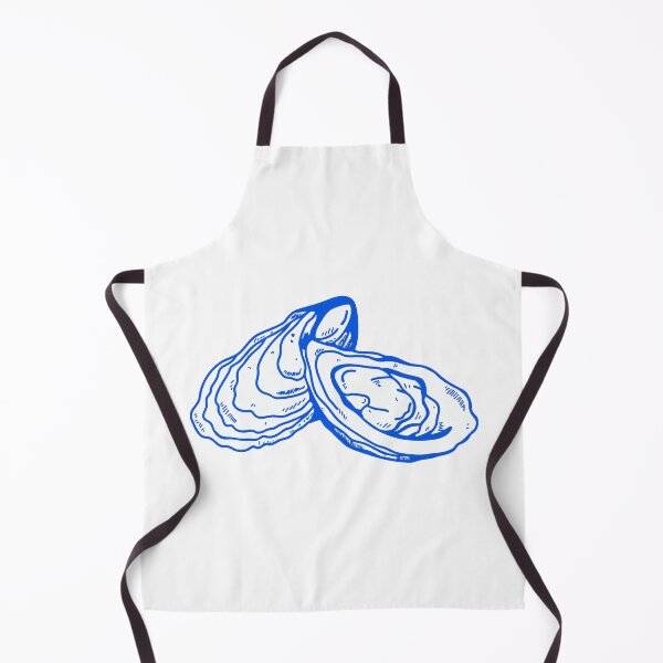 Item preview, Oyster sketch in blue designed and sold by sno0dle.