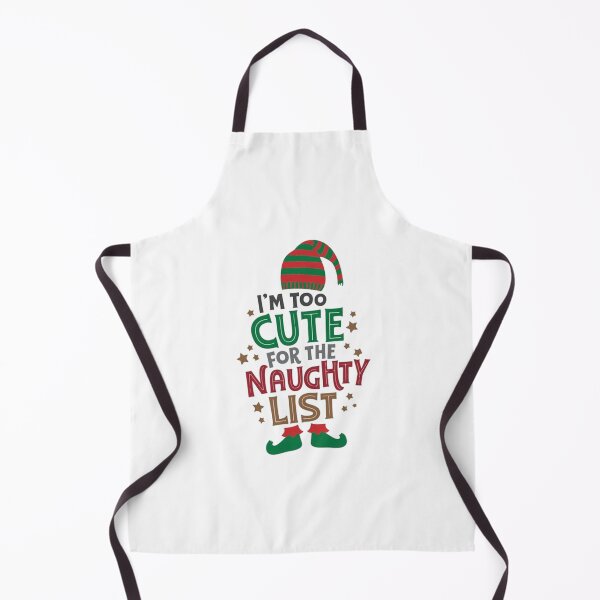 Item preview, Too Cute for the Naughty List Christmas Design designed and sold by Lineesh Kumar.