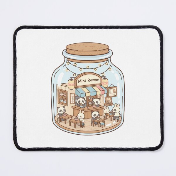 Item preview, Ramen shop tiny terrarium cottagecore aesthetic kawaii cute designed and sold by CheeseBlueprint.