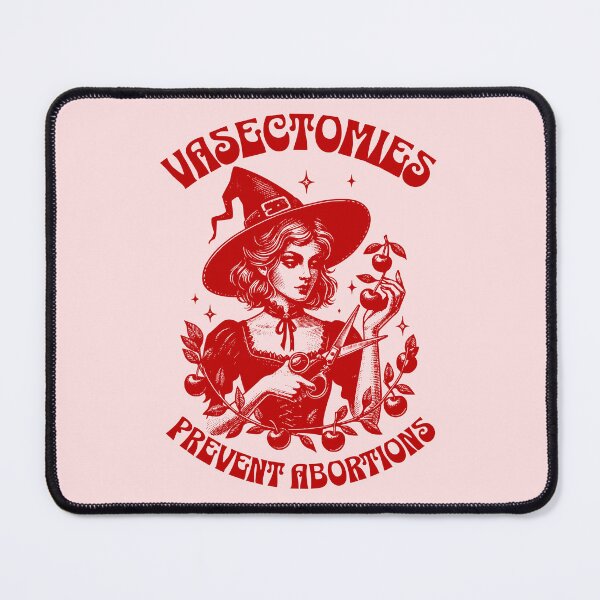 Item preview, Vasectomies Prevent Abortions Feminist Humor Witch Illustration designed and sold by GulDesignCo.
