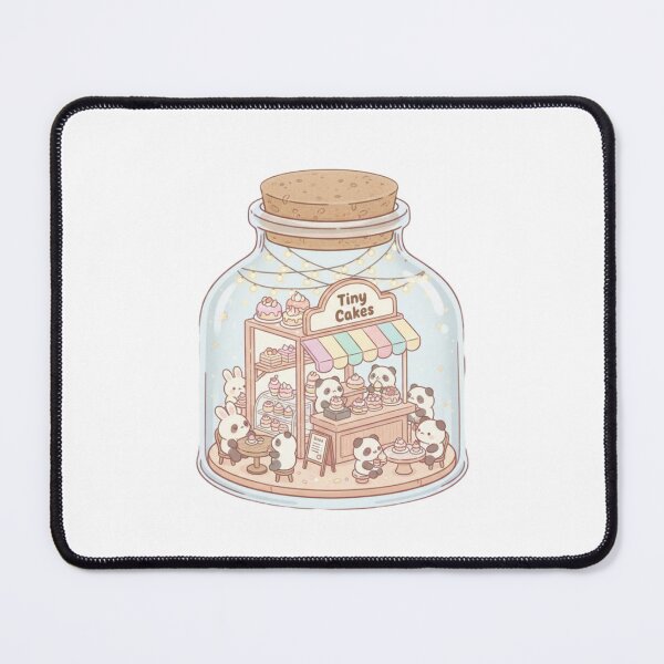 Item preview, Cake shop tiny terrarium cottagecore aesthetic kawaii cute designed and sold by CheeseBlueprint.