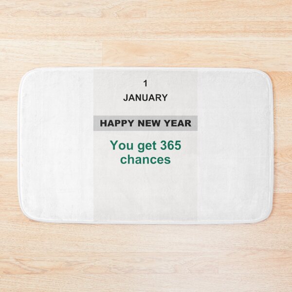 Item preview, Happy New Year - January 1, Edition: 62 designed and sold by ariksworld.