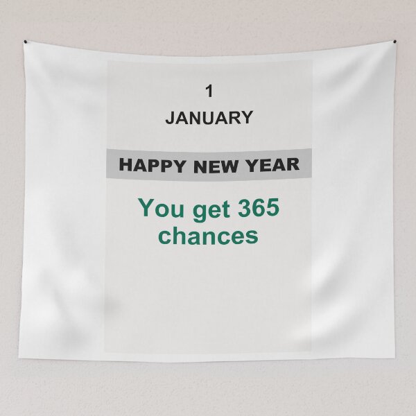 Item preview, Happy New Year - January 1, Edition: 62 designed and sold by ariksworld.