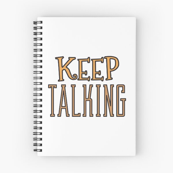 Item preview, Keep Talking cute text designed and sold by Innet.