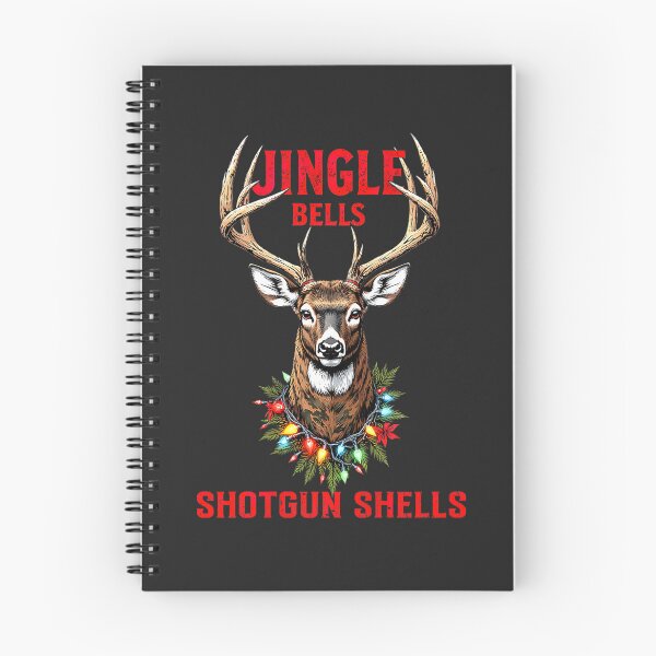 Item preview, Christmas Deer Hunting Dashing Through Snow Jingle Bells designed and sold by GreggRoss.