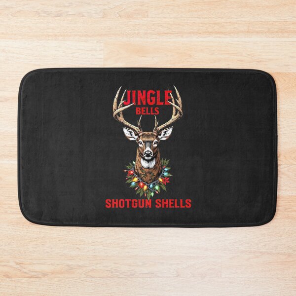 Item preview, Christmas Deer Hunting Dashing Through Snow Jingle Bells designed and sold by GreggRoss.