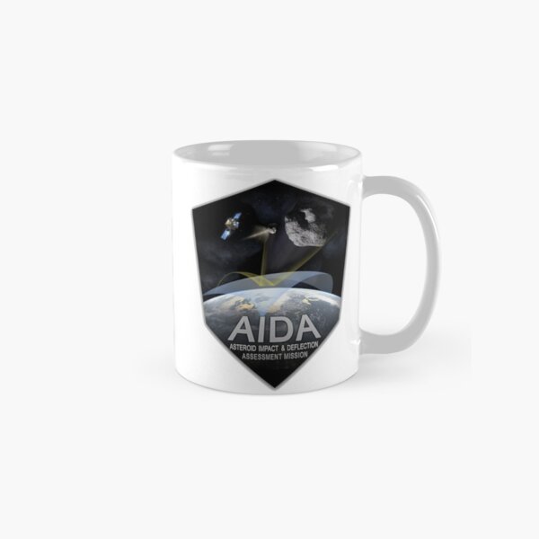 Item preview, Asteroid Impact and Deflection Assesment (AIDA) Mission Logo designed and sold by Nikki SpaceStuffPlus.