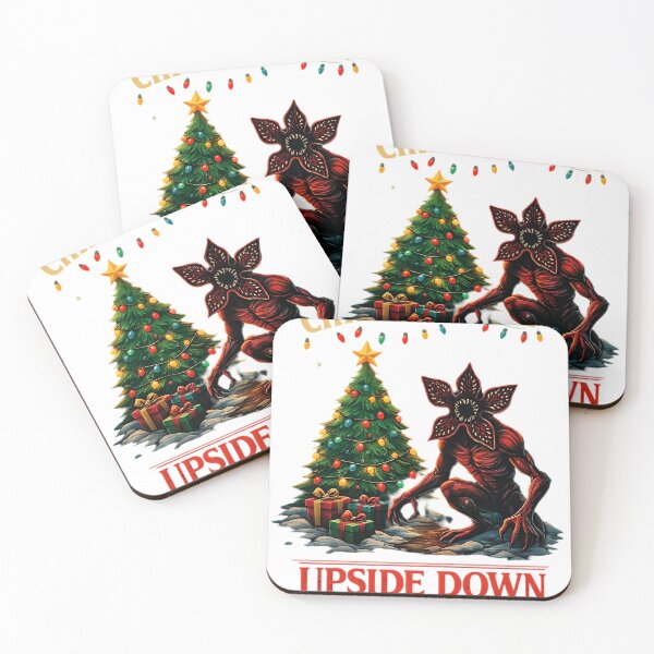 Item preview, Christmas in the Upside Down – Festive Monster Art designed and sold by gavinroyal.