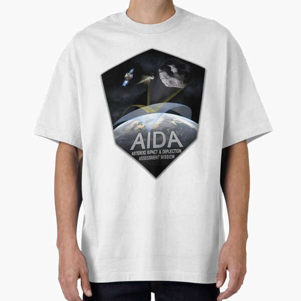 Item preview, Asteroid Impact and Deflection Assesment (AIDA) Mission Logo designed and sold by Nikki SpaceStuffPlus.