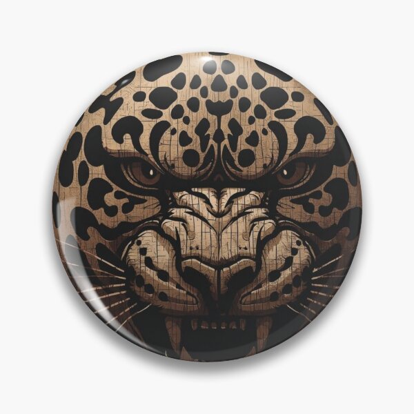 Item preview, Intense Jaguar Portrait Art Apex Amazon Predator designed and sold by SavannaStrikes.