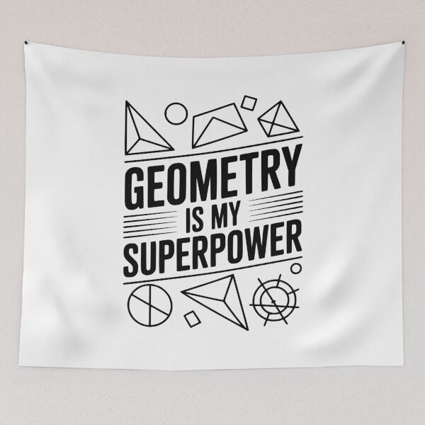 Item preview, Geometry is my Superpower designed and sold by Frank Ring.