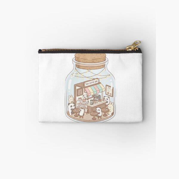 Item preview, Coffee shop tiny terrarium cottagecore aesthetic kawaii cute designed and sold by CheeseBlueprint.