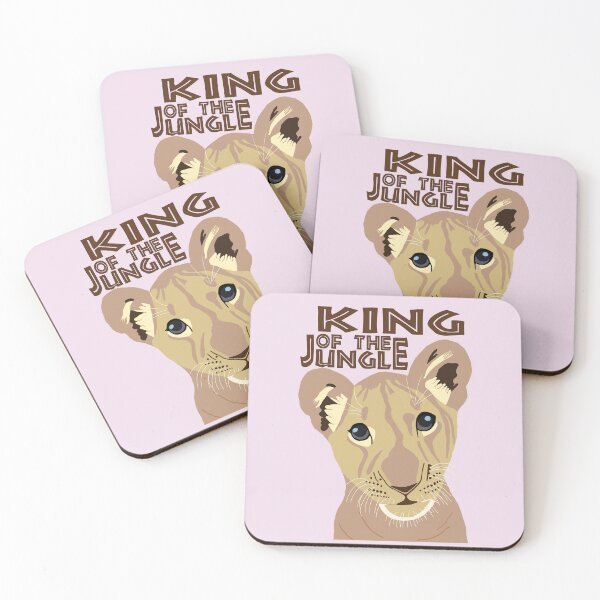 Item preview, King of the Jungle - Pink designed and sold by Valgeneva.