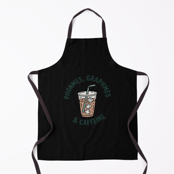 Item preview, Phonemes Graphemes Caffeine Reading Teacher T designed and sold by lilLilaBatArt.