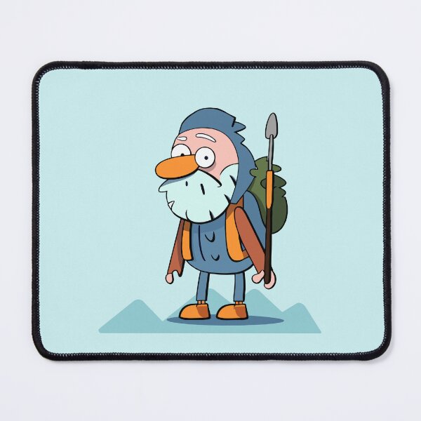 Item preview, Old man hiking and hunting designed and sold by y-a-y.