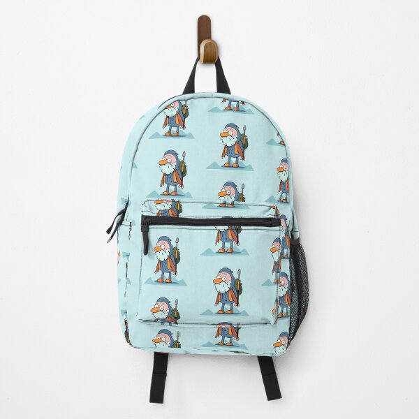 Item preview, Old man hiking and hunting designed and sold by y-a-y.
