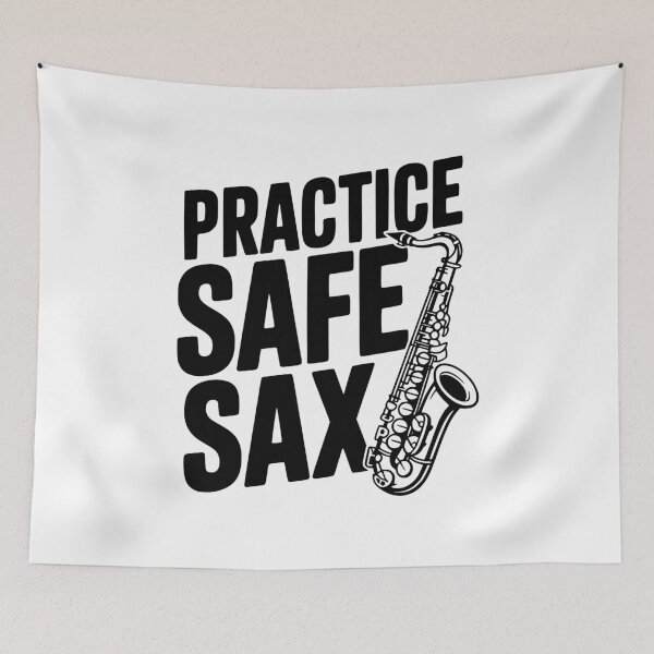 Item preview, Practice Safe Sax designed and sold by Frank Ring.
