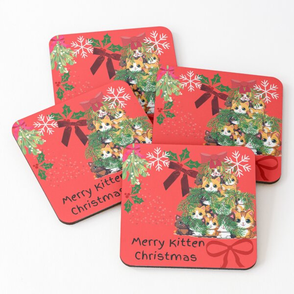 Item preview, Merry Kitten Christmas Wreath - Cute Cats Holiday Gift” designed and sold by Extremeallie.