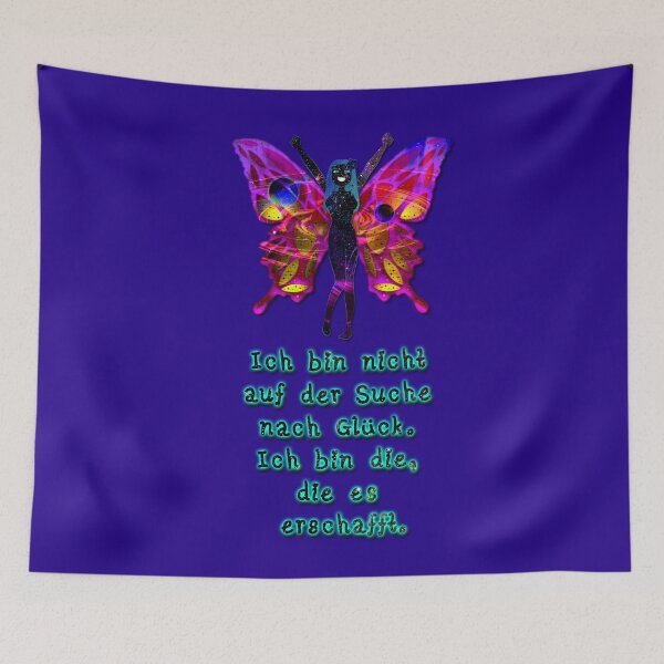 Item preview, Space Fairy Text 1: I'm not looking for happiness. I'm the one who creates it. designed and sold by KD das Lama.