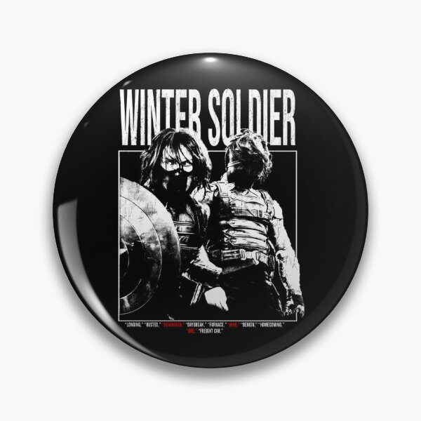 Item preview, Bucky Barnes Thunderbolts Winter Soldier Sebastian Stan Avengers Superhero designed and sold by serqeydoomunf.