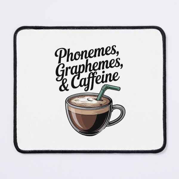 Item preview, Phonemes Graphemes Caffeine Teacher Reading3  designed and sold by lilLilaBatArt.